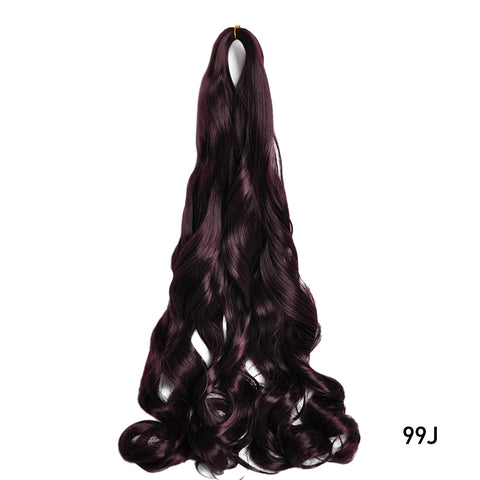 New French Curls Braiding Hair