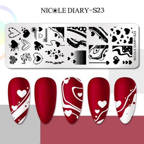 Nails Leaf Flower Manicure Decor