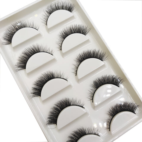 New Natural 3D Mink False Eyelashes