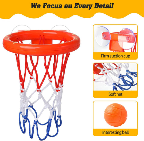 Kids Shooting Basket Bathtub