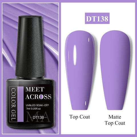 7ml 140 Colors Nail Gel Polish