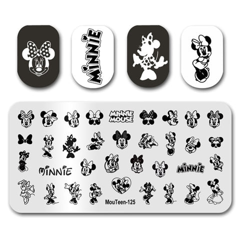 New Nail Plates Stamp King Manicure Set