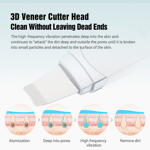 Professional Ultrasonic Facial Skin Scrubber