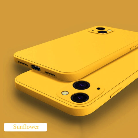 Original Liquid Silicone Square Phone Case