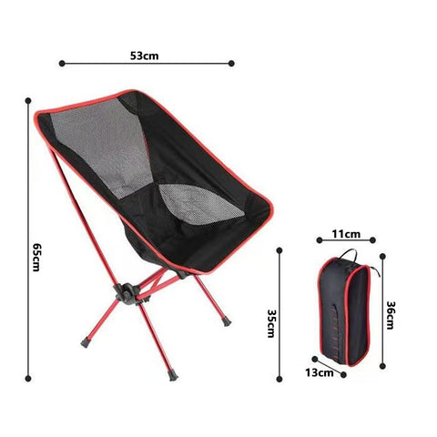 Outdoor Moon Collapsible Foot Stool