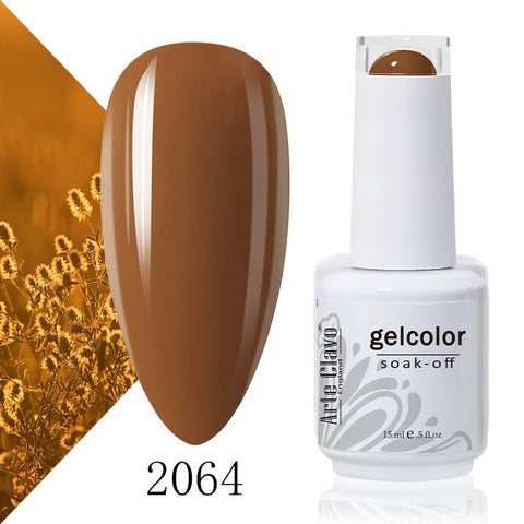 15ml Rose Red Color Series Gel Nail Polish