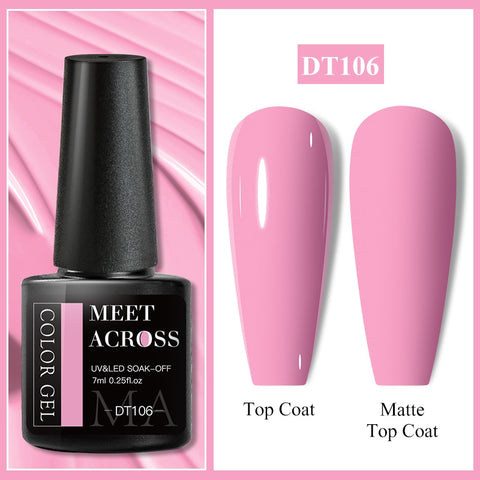 7ml 140 Colors Nail Gel Polish