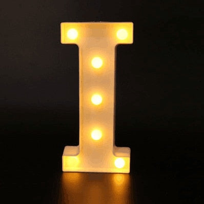 New Alphabet Letter LED Lights