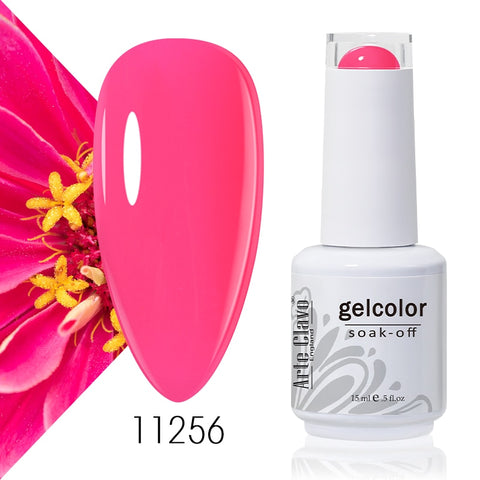 15ml Rose Red Color Series Gel Nail Polish