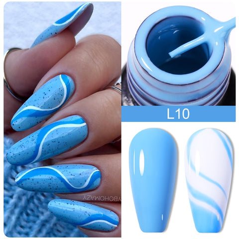 5ml Metallic Painting Liner Gel Polish