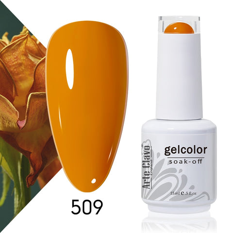 15ml Rose Red Color Series Gel Nail Polish