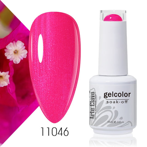 15ml Rose Red Color Series Gel Nail Polish