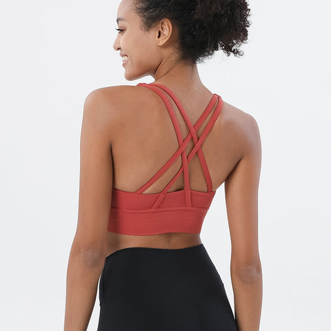 Women Fitness Yoga Sports Bra
