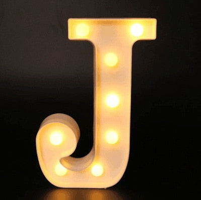 New Alphabet Letter LED Lights
