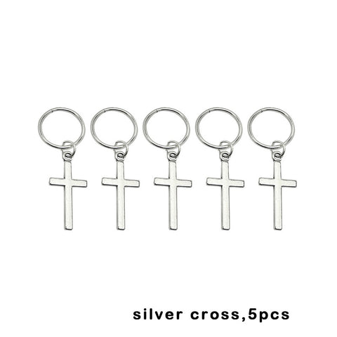 5-50Pcs/lot Mix Color Charms Hair Braid