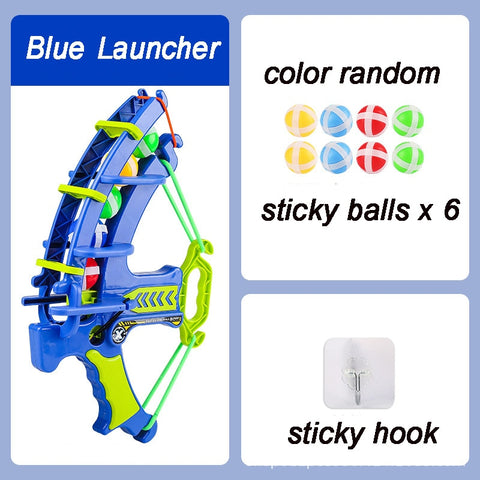 Kid Sport Slingshot Target Sticky Ball toy