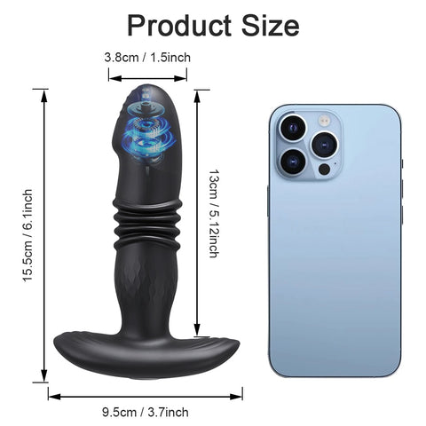 Women Ass Anal Dildo Prostate Massager Buttplug