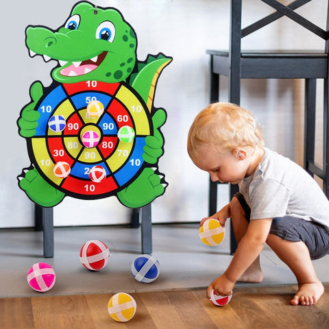 Kid Sport Slingshot Target Sticky Ball toy