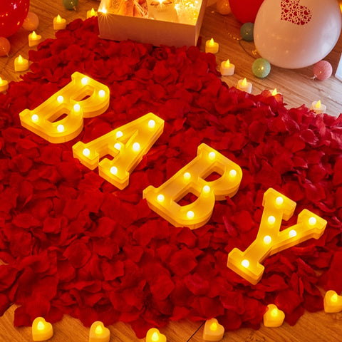 New Alphabet Letter LED Lights