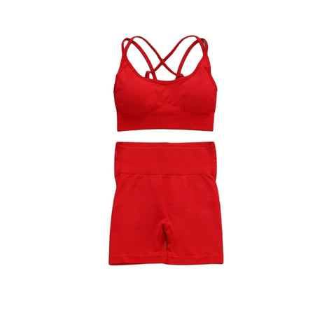 New  Fitness Sportwear Women 2 pieces Set