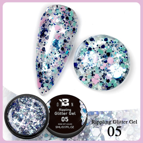 New Chameleon Flake Gel Nail Polish