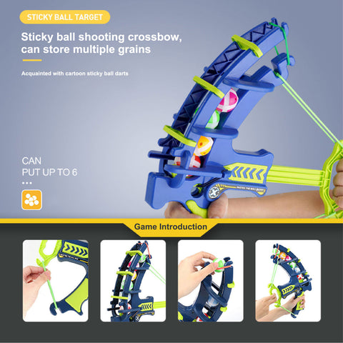 Kid Sport Slingshot Target Sticky Ball toy