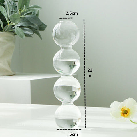Transparent Glass Vases