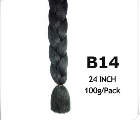 24 Inch Jumbo Braid Ombre Jumbo Hair Extension