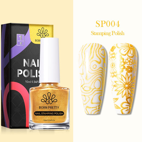 10ml 25 Colors Nail Stamping Polish