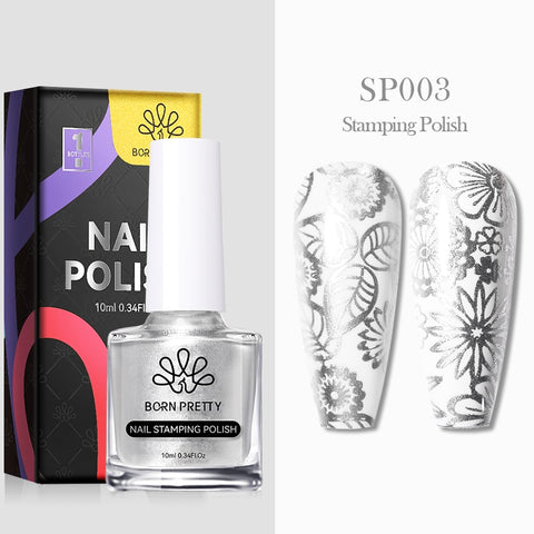 10ml 25 Colors Nail Stamping Polish
