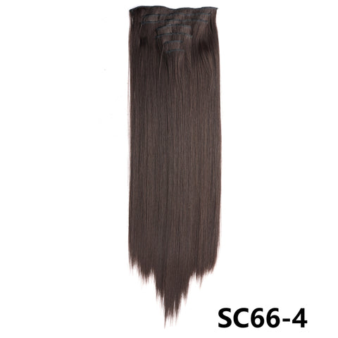 New Long Straight Natural 16 Clip