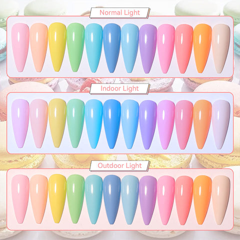 New Macaron Gel Nail Polish