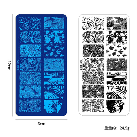 New Nails Art Stencil Stamp Tools