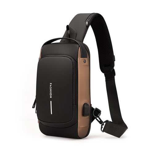 Men Sling Cross Body Shoulder Chest Bag