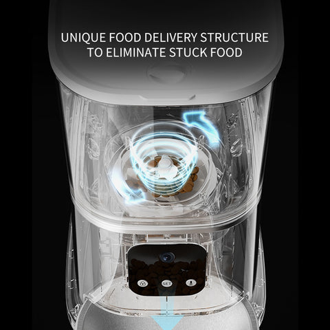 3L 6L Video Camera Timing Smart Automatic Pet Feeder