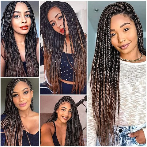 Ombre EZ Braids Crochet Hair