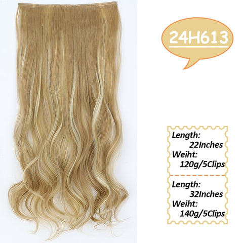 22Inch/32Inch Clip On Hair Extensions