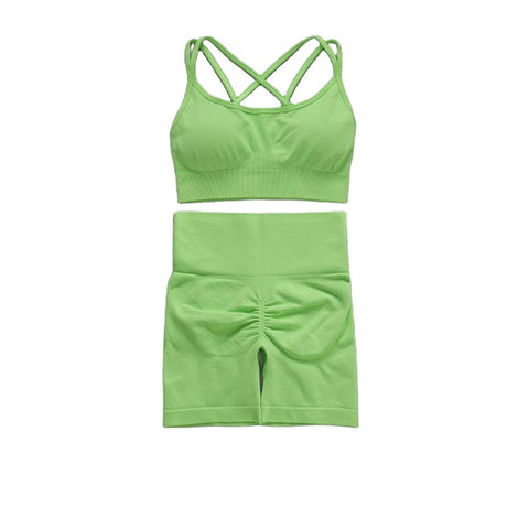 New  Fitness Sportwear Women 2 pieces Set