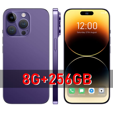 i14 Pro Max 5G Cellphones Full Screen 4G Smartphones