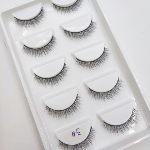 New Natural 3D Mink False Eyelashes