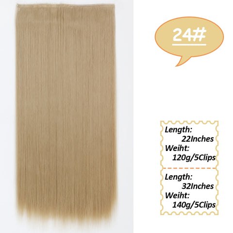 22Inch/32Inch Clip On Hair Extensions