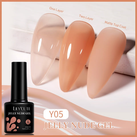 7ML Jelly Glass Gel Nail Polish