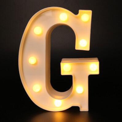 New Alphabet Letter LED Lights