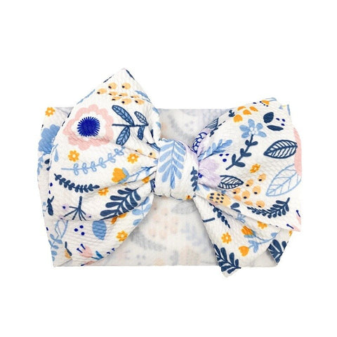 Baby Girls Big Bow Tie Hair Band