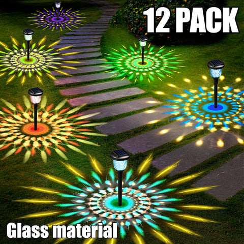Solar Outdoor Lights New Garden Lamps Powered Waterproof