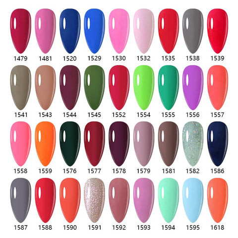 15ml Rose Red Color Series Gel Nail Polish