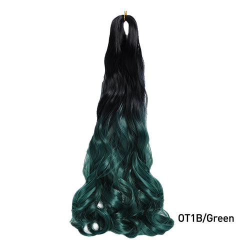 New French Curls Braiding Hair