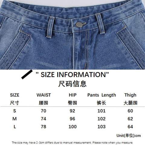 Women Straight wide leg jeans