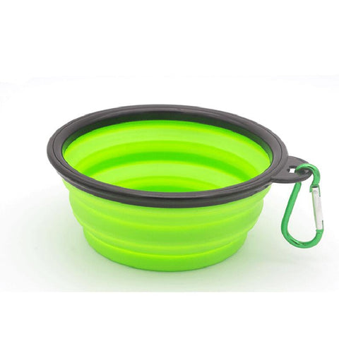 Dog Silicone Foldable Bowl
