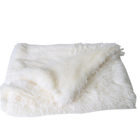 Dog Fluffy Fur Blanket Sleeping Mat